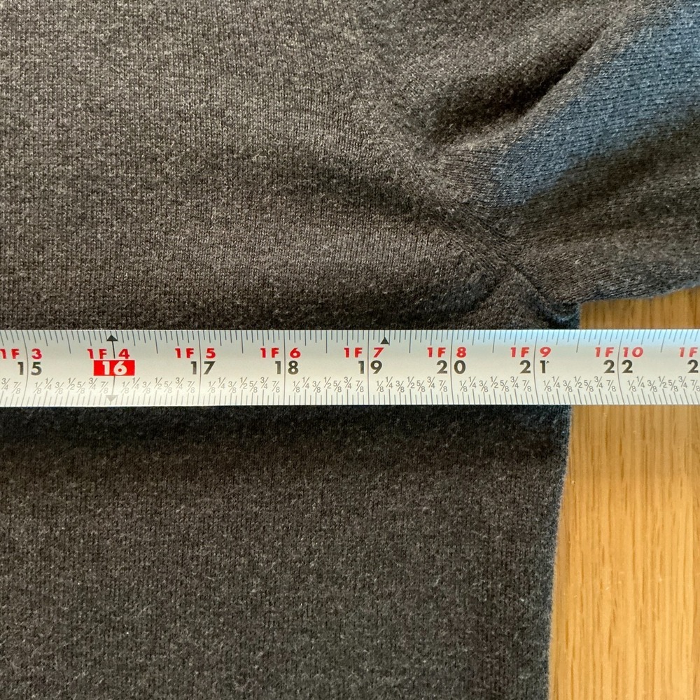 Everlane Day Crew Sweater Mens Large Gray Organic Cotton Coolmax Pullover - Picture 7 of 7